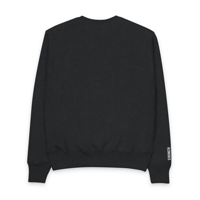Men's Champion Graphic Crewneck Sweatshirt - Cozy & Stylish Black Sweatshirt for Every Occasion