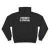 FBF Champion Hoodie - Strength is Spiritual | Comfort & Style for Every Occasion