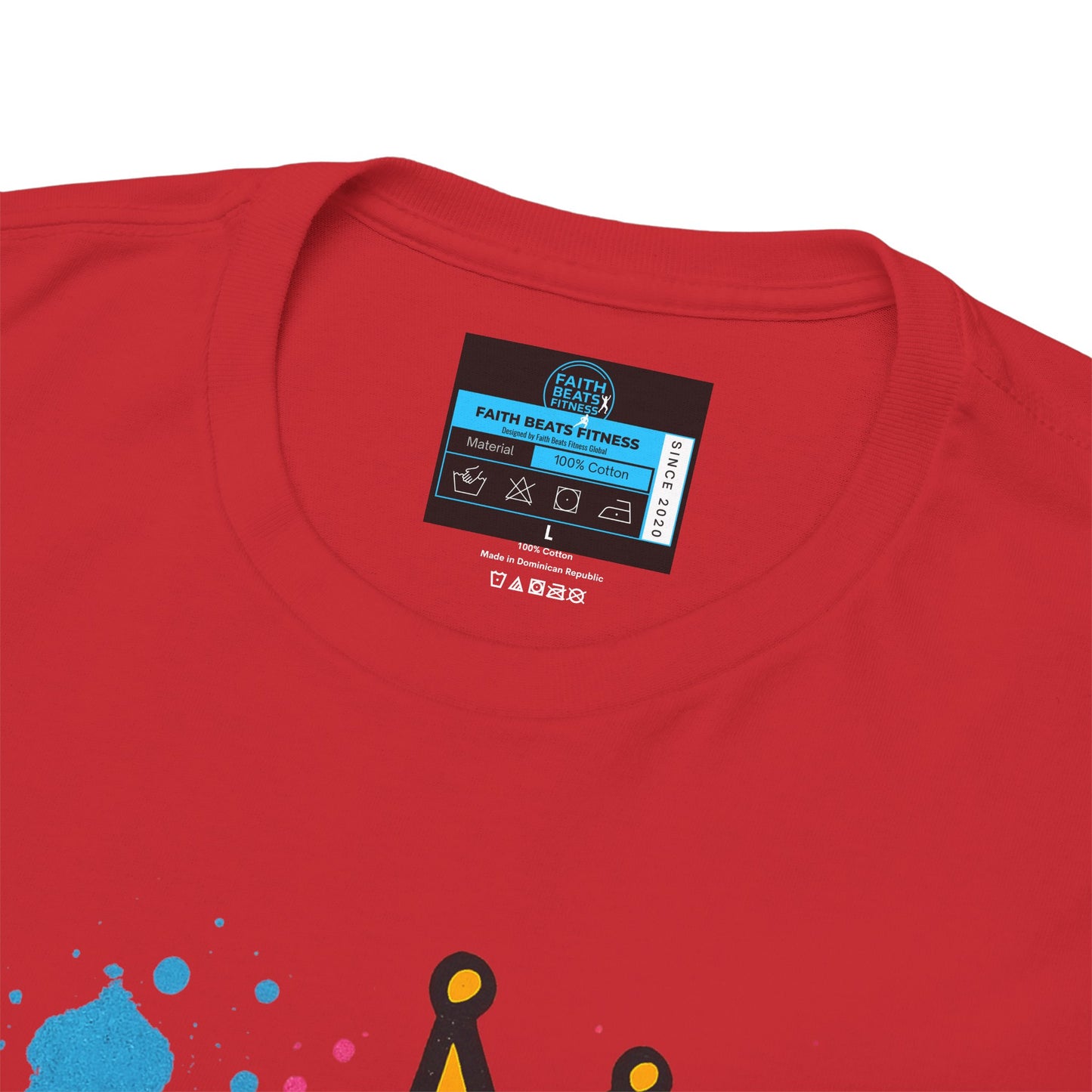 Chosen Generation Unisex Heavy Cotton Tee - Faith Beats Fitness Graphic T-Shirt