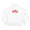 Copy of FBF Champion Hoodie - Strength is Spiritual | Comfort & Style for Every Occasion
