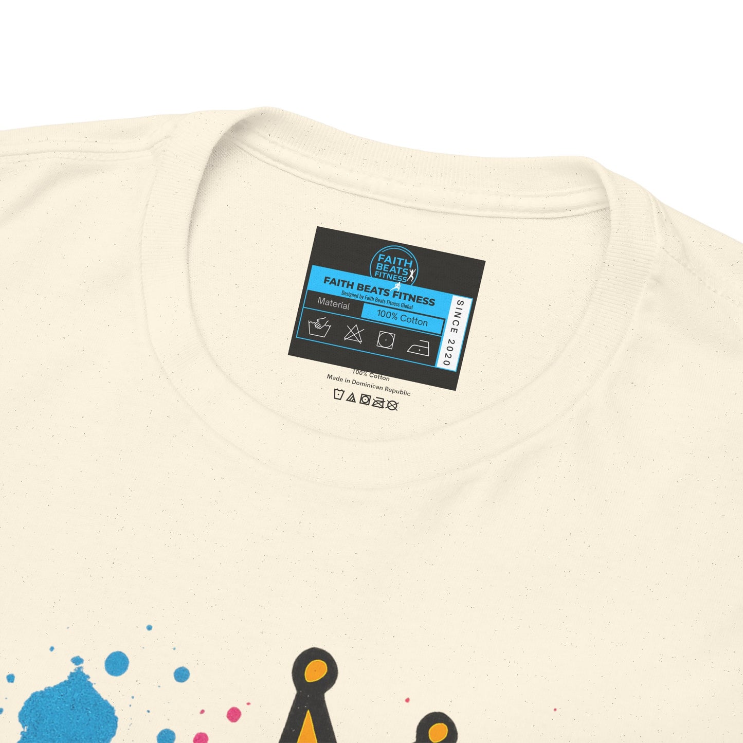 Chosen Generation Unisex Heavy Cotton Tee - Faith Beats Fitness Graphic T-Shirt